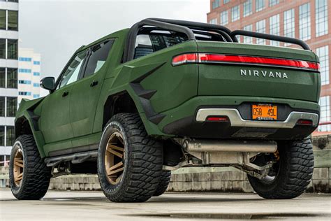 Apocalypse Nirvana Is A Lifted Rivian R1t Thats Too High Carscoops