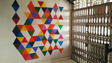 Easy Geometric Wall Art Tips Abstract Diarytale