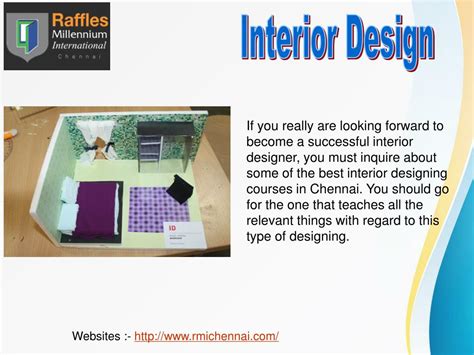 Ppt Fashion And Interior Design Courses In Chennai Powerpoint