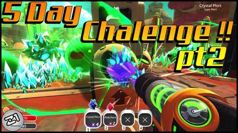 5 Day Challenge Pt 2 !! Slime Rancher Gameplay Z1 Gaming - YouTube