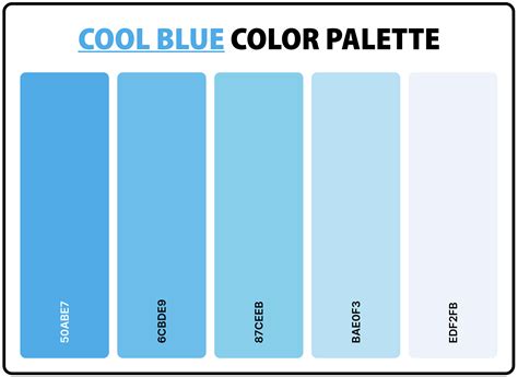 27 Best Blue Color Palettes With Names And Hex Codes Creativebooster