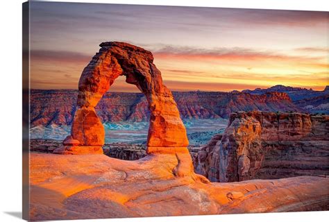 Delicate Arch Arches National Park Ut Wall Art Canvas Prints