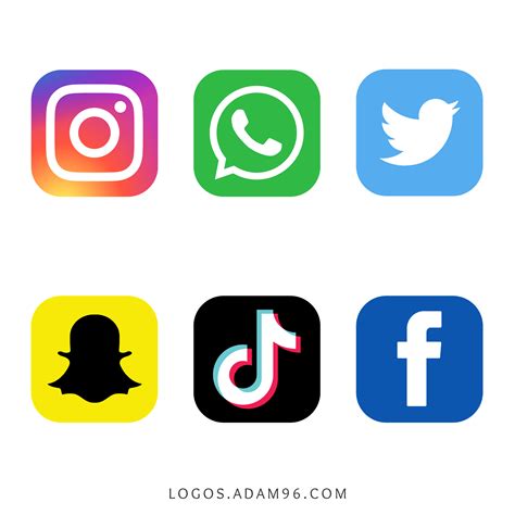 Free Social Media Icons Logo PNG