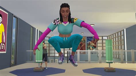 The Sims 4 Fitness Stuff A Day In The Life
