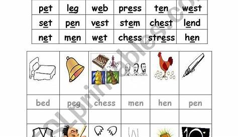 long vowel a and e worksheets