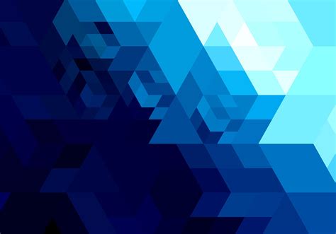 Blue Geometric Patterns