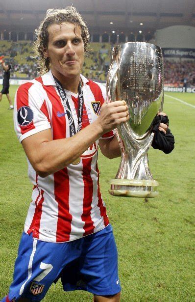 Diego Forlan Wins With Atlético Madrid The Supercup 2010 Diego Forlán
