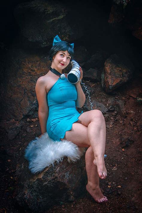Geek Cosplay Betty Rubble Wilma Flintstone Geektyrant Hot Sex Picture