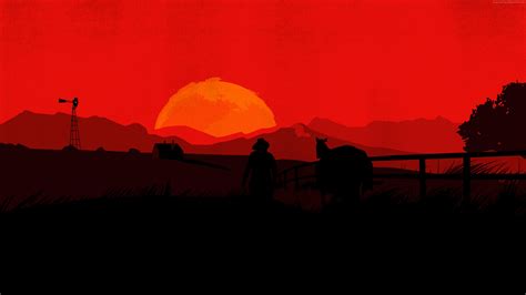 Red Dead Redemption 2 Minimal 4k Wallpaper Hd Games Wallpapers 4k Wallpapers Images Backgrounds