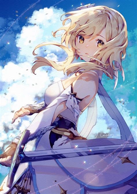 • normal maps, glowing map for clothes; Lumine Genshin Impact Fanart - Genshin Impact Fanart / The ...