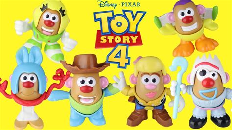 Toy Story 4 Andys Playroom Mr Potato Heads Mix And Match Game With