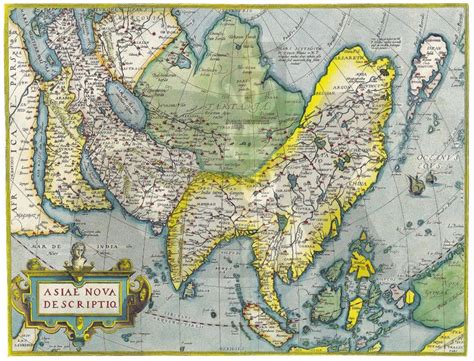 Historické Mapy Asie
