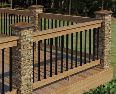 Horizontal Deck Railing Designs Deck Railing Options Ideas For The