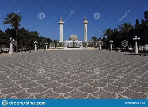 Habib Bourguiba Mausoleum Monastir Tunisia Africa Stock Photo
