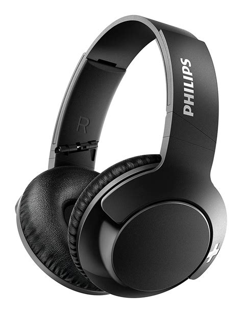 Philips Bass Wireless Bluetooth Headphone With Mic Black Wizz