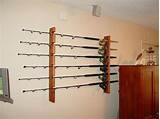 Pictures of Wall Mount Fishing Rod Rack Plans