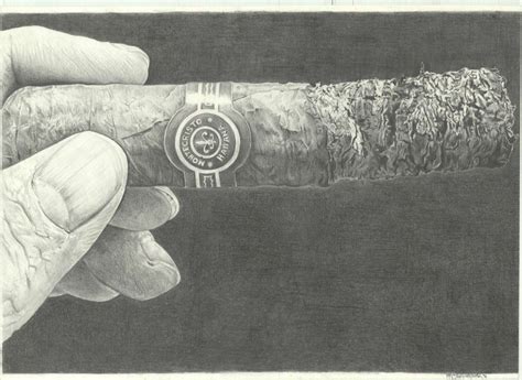 Montecristo Cuban Cigar Drawing Print 3000 Via Etsy Drawing
