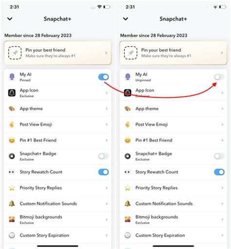 how to get rid of snapchat my ai bot from chat feed beebom
