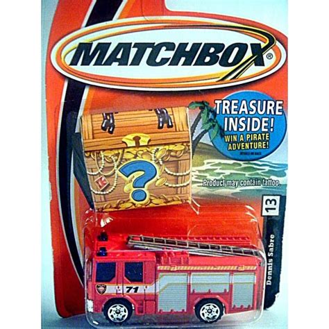 Matchbox Dennis Sabre Fire Truck Global Diecast Direct