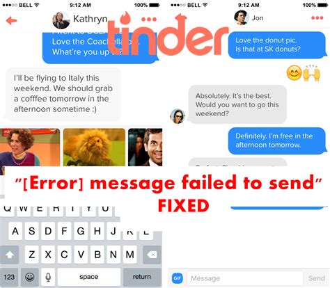 Tinder Message Failed to Send - Tinder Message Not Sent [Fixed] | Tinder messages, Message 
