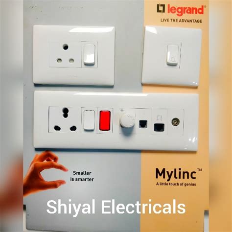 Legrand Switches And Wiring Accessories Mylinc My Shiyal Electricals