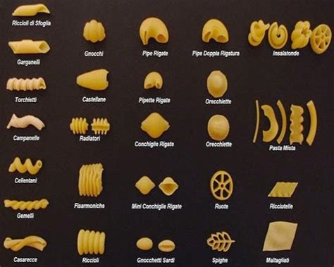 15 Types Of Pasta Shapes To Know And Love Ariaja Com