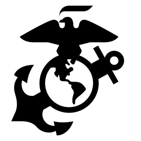 Marine Corp Emblem Template Usmc Logo Png Download Marine Corps