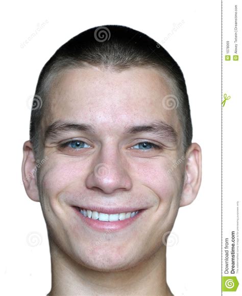 Face Do Homem De Sorriso Imagem De Stock Imagem De Homem