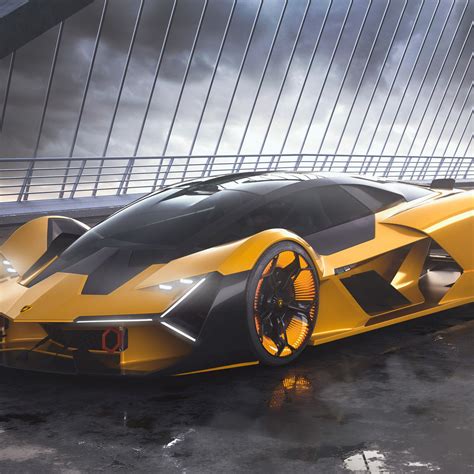 1024x1024 2019 Lamborghini Terzo Millennio 4k 1024x1024 Resolution Hd