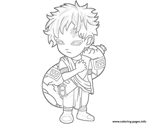 See more ideas about naruto, coloring pages, naruto drawings. Character Of Naruto S Gaarae77d Coloring Pages Printable