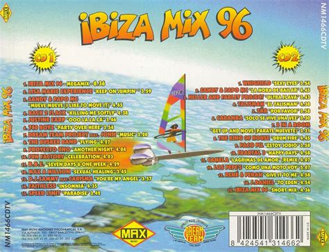 Ibiza Mix 96 2 Cds 1996 Max Music Ellodance