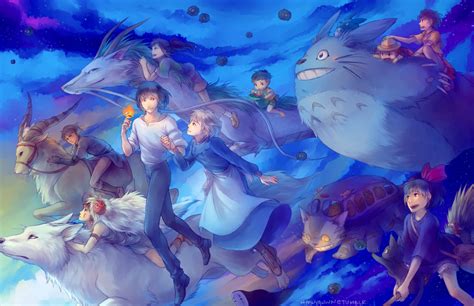 Studio Ghibli Characters Dessins Animés Fan Art 38748973 Fanpop