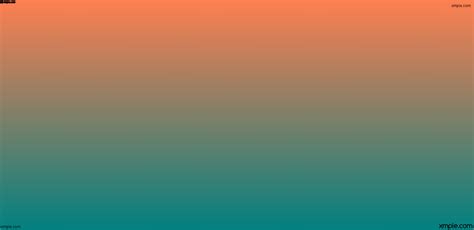 Wallpaper Green Orange Linear Gradient Ff7f50 008080 60°