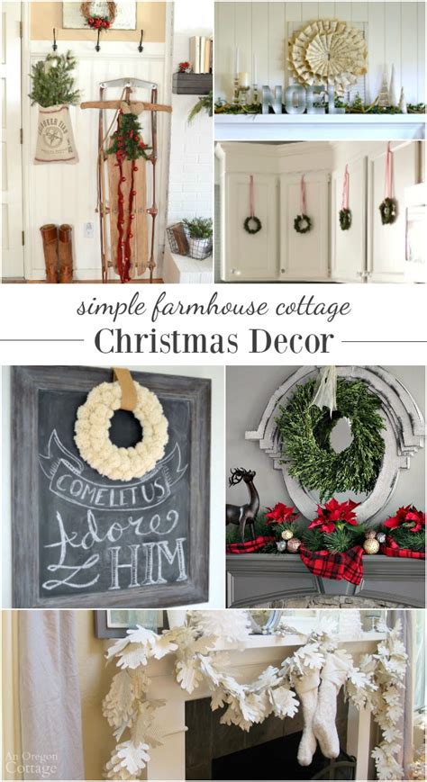 List of farm and home supply promo codes and special offers for sep 2020. Simple Farmhouse Cottage Christmas Decorating Ideas | An ...