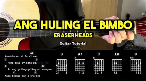 Ang Huling El Bimbo Eraserheads Easy Guitar Chords Tutorial For