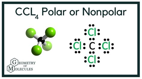 Is Ccl4 Polar Or Nonpolar Carbon Tetrachloride Youtube