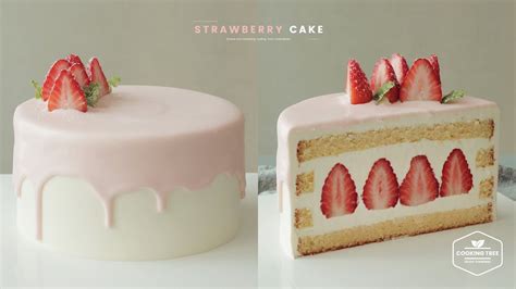 딸기 케이크 만들기 맛있는 스위스 머랭 버터크림 Strawberry Cake Swiss Meringue