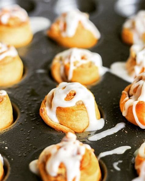 Easy Mini Cinnamon Rolls With Walnuts By Chefnextdoor Quick And Easy
