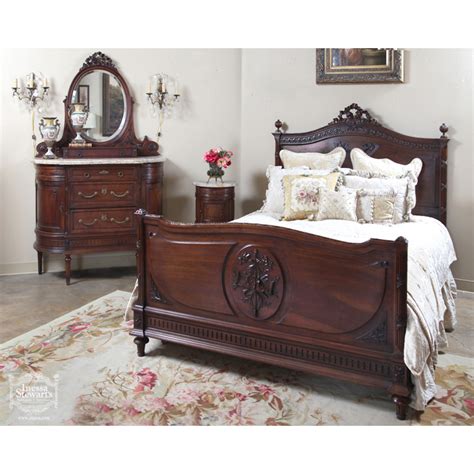 Kit french country bedroom suite laser cut and engraved 4 piece kit 1:48 1/4 lc022a Antique of the Week ~ Antique French Louis XVI Bedroom Set | Antiques in Style