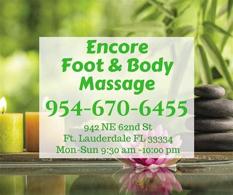 Encore Foot And Body Massage Fort Lauderdale 2020 All You Need To Know Before You Go With