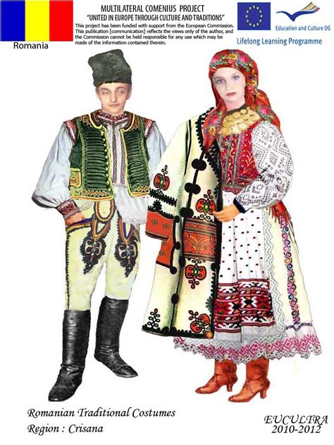 Romanian Traditional Clothes Traditional Outfits Popular Costumes
