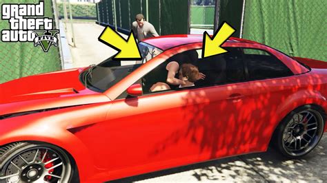 What Does Jimmy Do In Amandas Car In Gta 5michael Caught Him Youtube