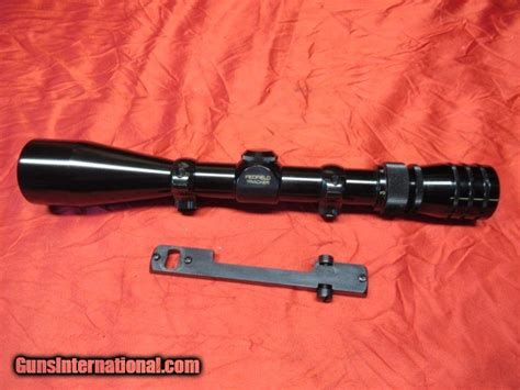 Vintage Redfield Tracker 3x9 Scope With Redfield Rings And Mount