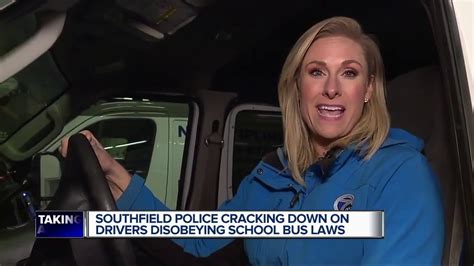 Southfield Police Cracking Down On Drivers Who Violate School Bus Safety Laws Youtube