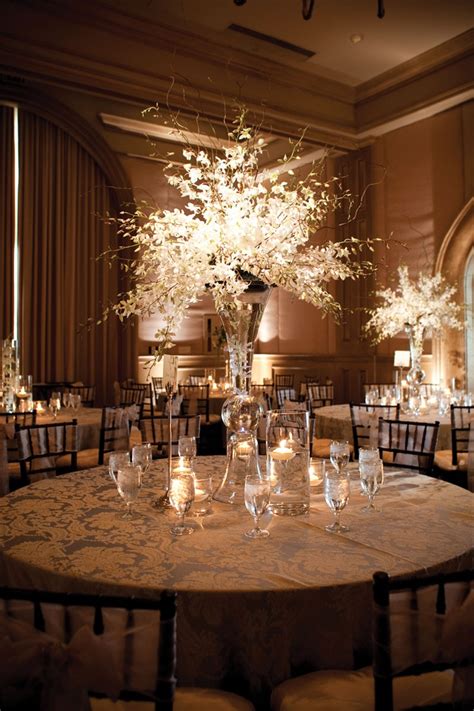 Последние твиты от orchid decoration (@designbyorchid). Romantic Floral Wedding Centerpieces | Tall wedding ...