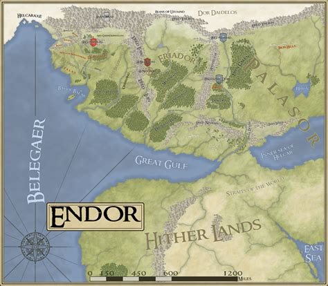 Another Take On First Age Of Middle Earth Map Lotr Tolkien Map