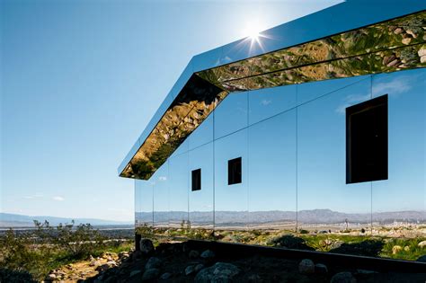 Artist Doug Aitken Builds Mirror Covered Mirage House