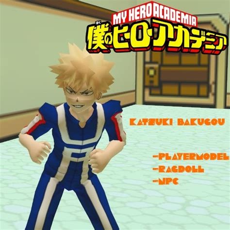 Steam Workshopmy Hero Academia Katsuki Bakugou Gym Playermodel