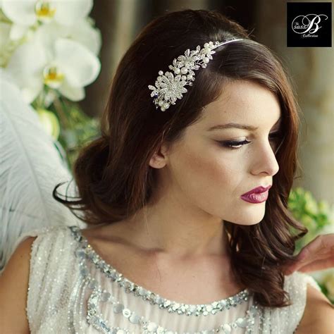 Wedding Hair With Headband Wedding And Bridal Inspiration