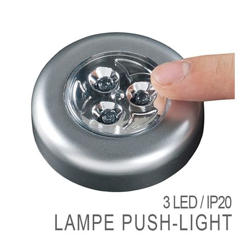 Lampe Push Light 3 Led Boutique Officielle Lbimp®